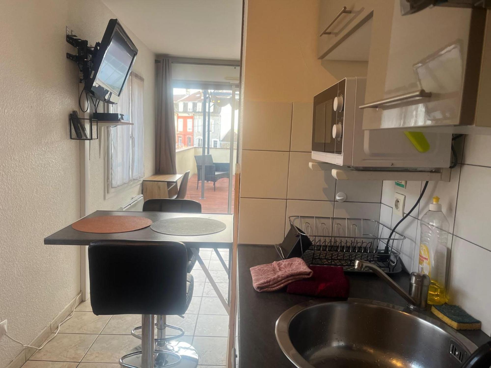 Studio Climatise Et Grande Terrasse Tarbes Centre Экстерьер фото